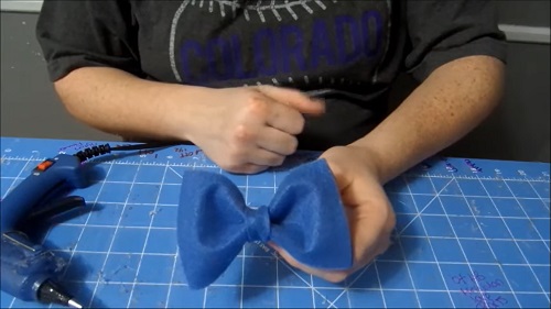 DIY Felt Bow | How to Make a Felt Bow 3