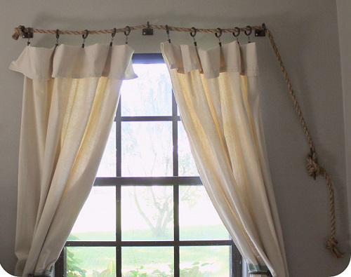 35 DIY Curtain Rod Ideas for an Elegant Interior 10