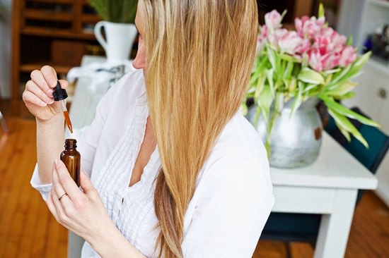 DIY Herbal Hair Serum