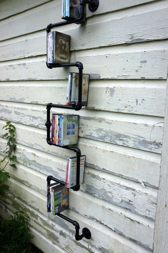 Pipe DVDs Organizer