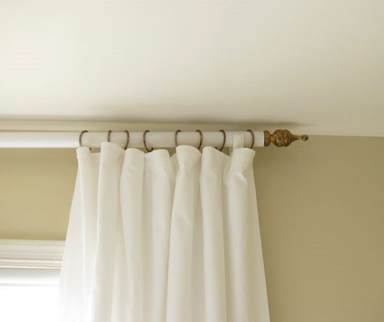 PVC Pipe Curtain Rod