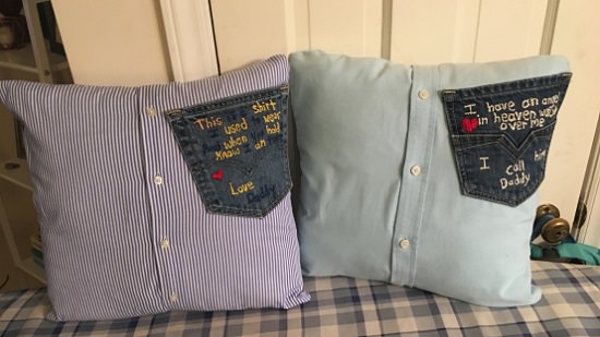 How to Make a Memory Pillow from a Shirt