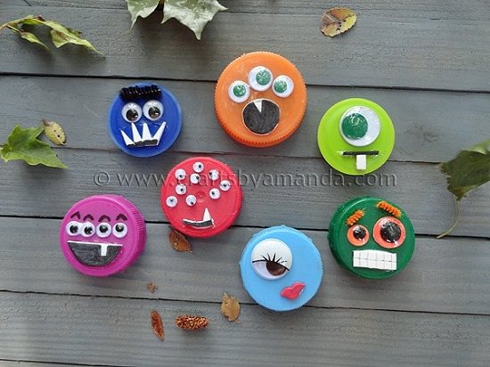 Diy Basket With Plastic Bottle Caps I Best Out Of Waste I Bottle Cap Crafts Ideas I Our Sweet Mom Youtube