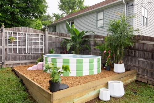 DIY Above Ground Pool Ideas on a Budget 2