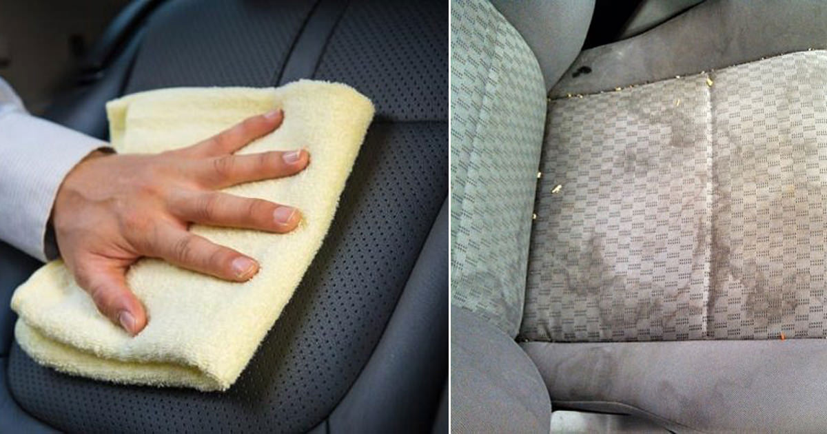 How to Get Stains Out of Car Seats Effectively - Hello Lidy