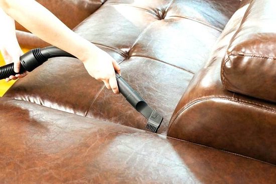 How To Clean Faux Leather Couch With, Can You Steam Clean Faux Leather Sofa