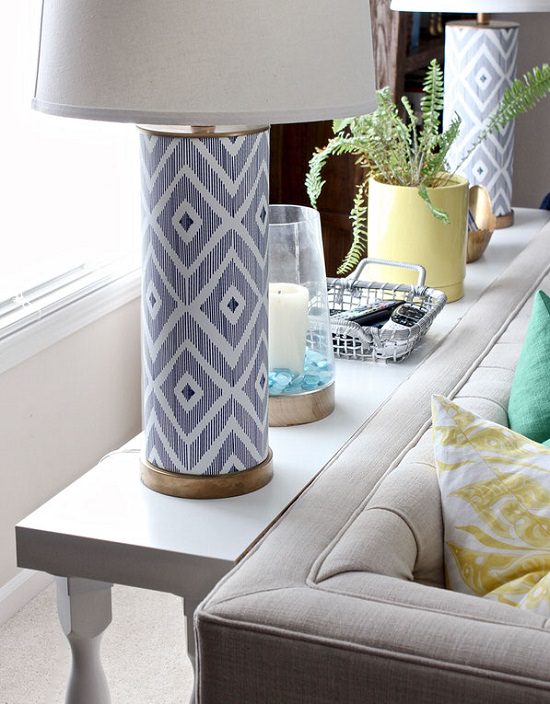 DIY Behind The Couch Table 7