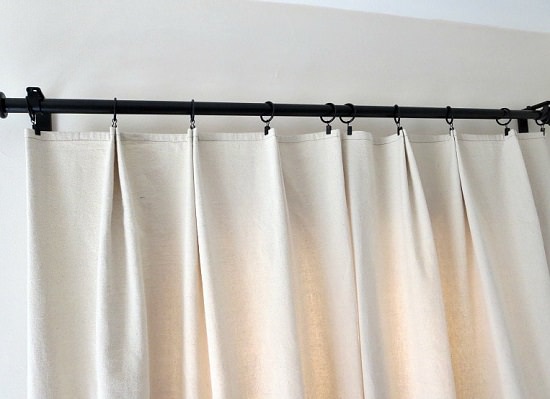 DIY Drop Cloth Curtains 6