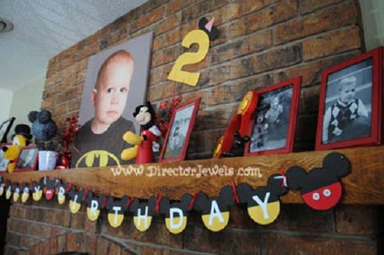 DIY Mickey Mouse Decorations 4