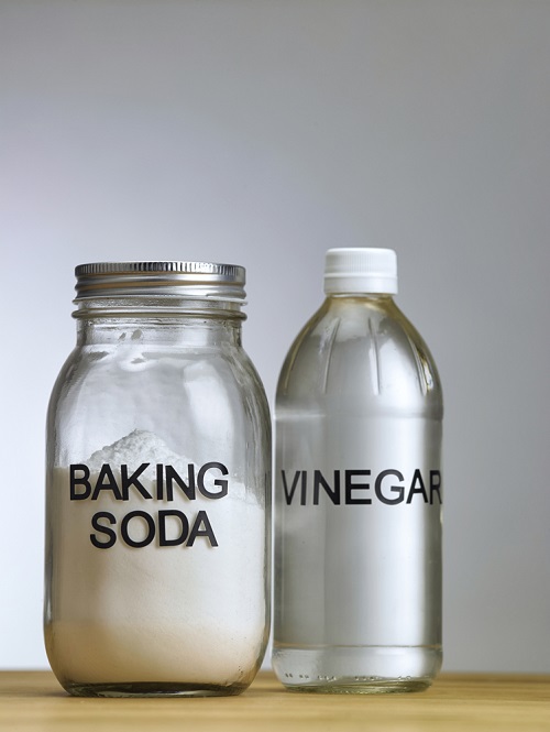 Baking Soda, Salt, and Vinegar