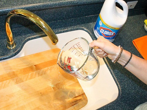 Disinfect Wooden Cutting Boards