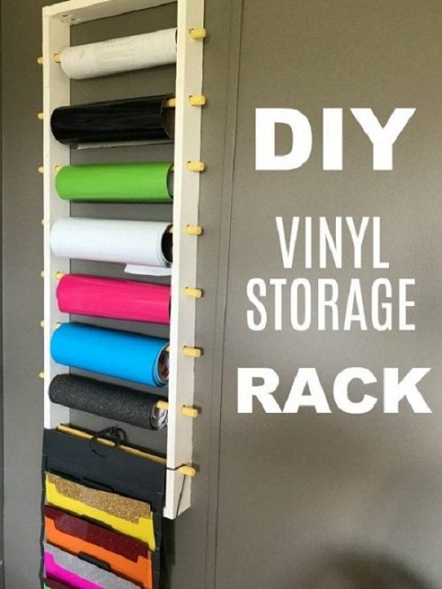 DIY Craft Vinyl Storage Ideas 5