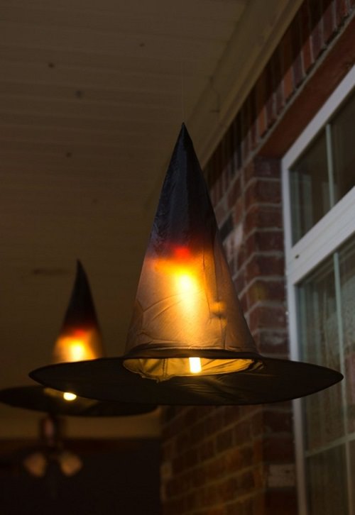 Floating Witch Hat Luminaries