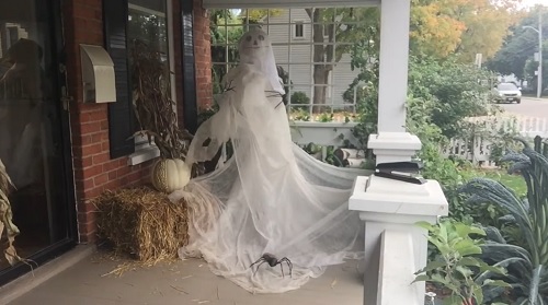 Ghost Bride Halloween Decor
