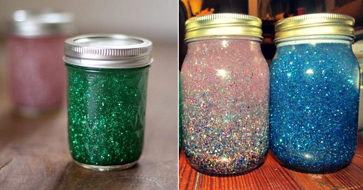 How To Make A Glitter Jar With Vegetable Oil Hello Lidy - Glitter Bottle Diy Without Glue