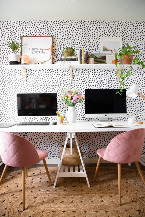 25 Cheerful Tropical Home Office Decor Ideas - Shelterness