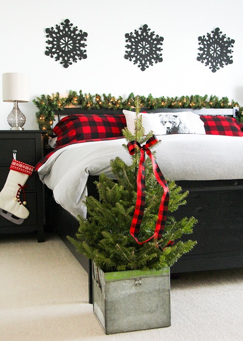 How to Decorate Bedroom for Christmas3