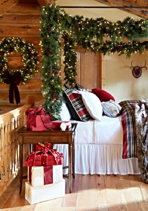 How to Decorate Bedroom for Christmas10