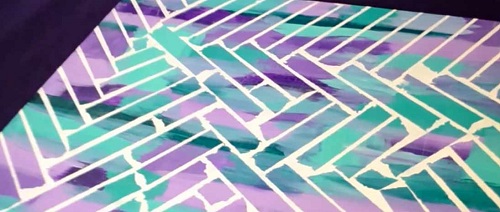 Painter’s Tape Wall Art