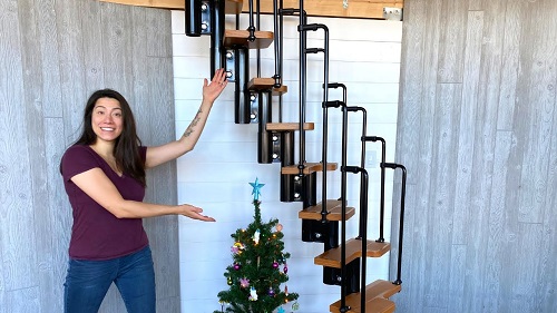 Loft Modular Alternative Tread Stairway