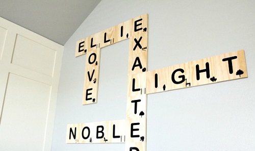 Scrabble Tiles with Images
