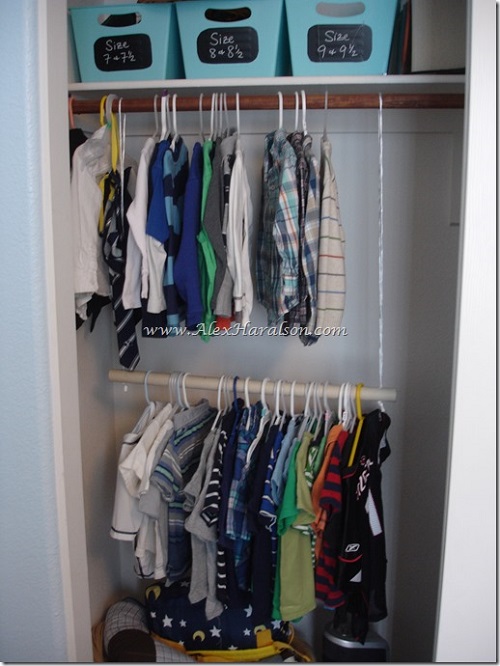 Hanging Clothes Bar for Kid’s Closets