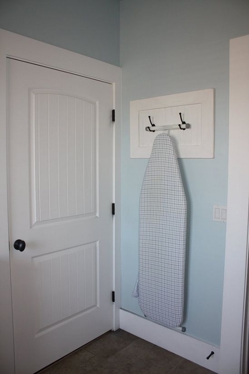 Stealthily Store Your Ironing Board