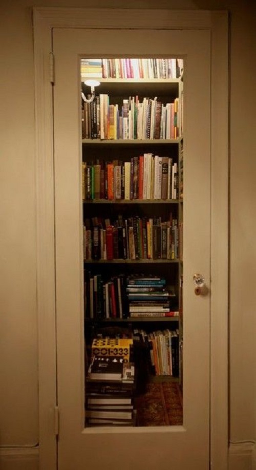 Small Space Library Ideas 14