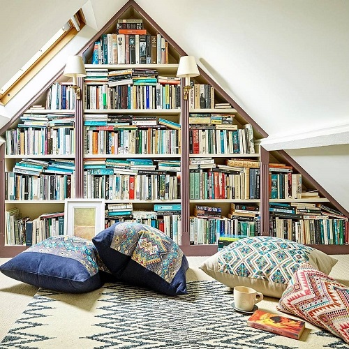 Small Space Library Ideas 11