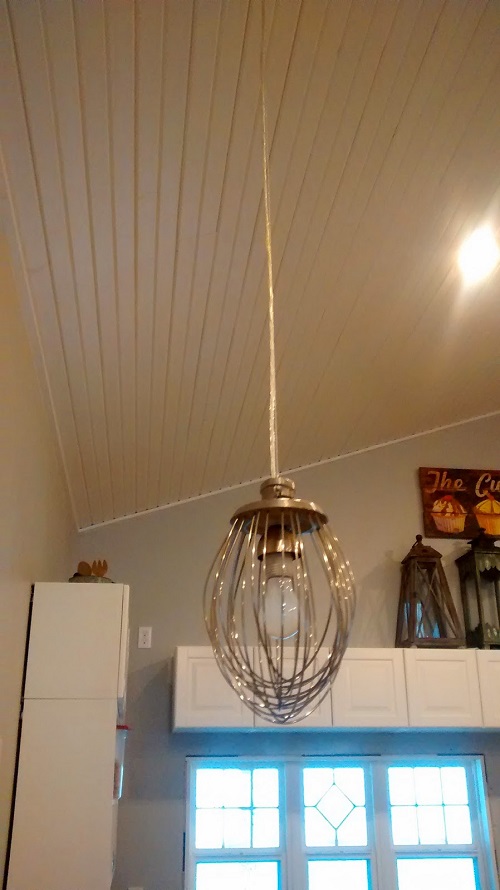 Industrial-Sized Whisk Pendant Lights