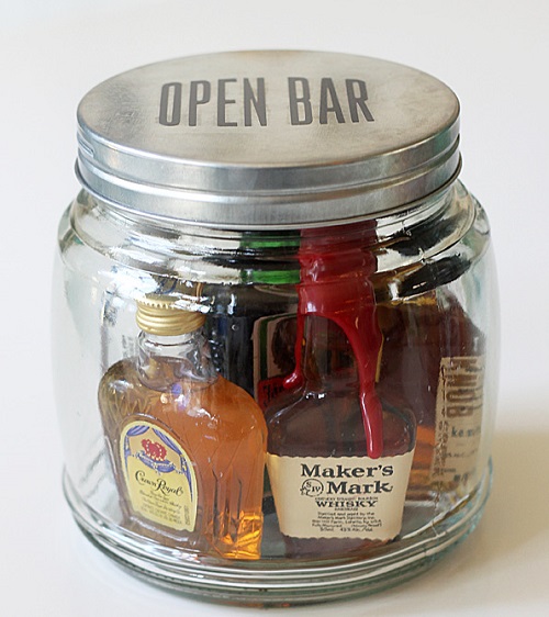 Minibar in a Jar