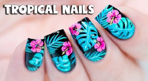 Tropical Nail Ideas1