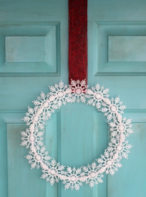 Christmas Door Hanging Ideas  19