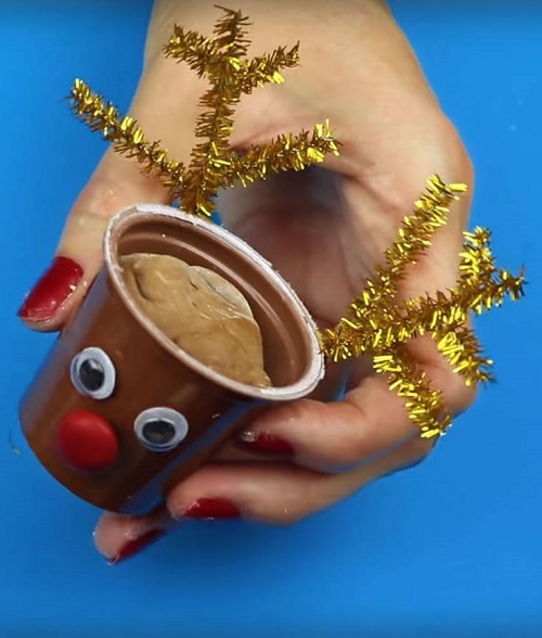 DIY Edible Chocolate Reindeer Slime