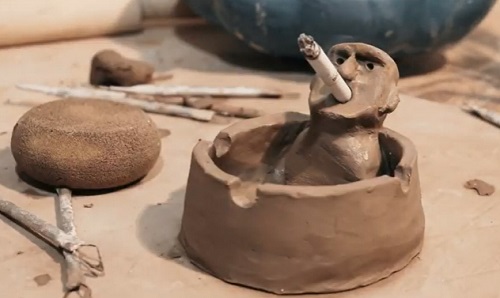 How to Make an Ashtray Out of Clay 1