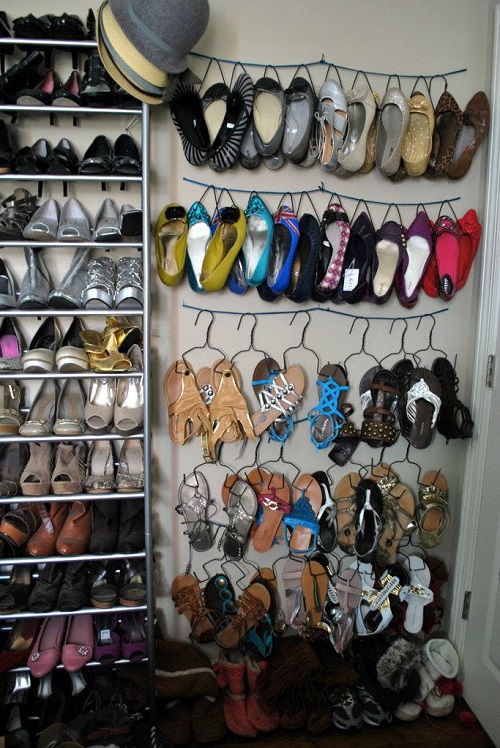 DIY Shoe Storage Ideas 7