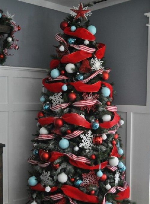 Designer Christmas Tree From Dollar Store