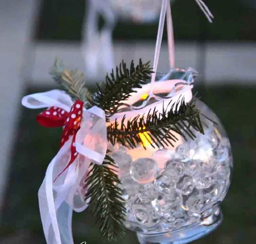 Grinch Glass Fish Bowl DIY  Handmade christmas crafts, Christmas