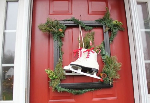 Christmas Door Hanging Ideas 1