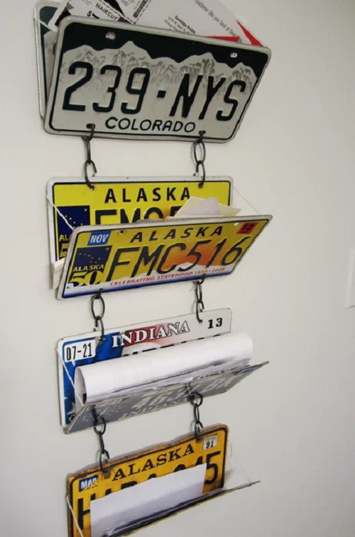 Number Plate Mail Organizer