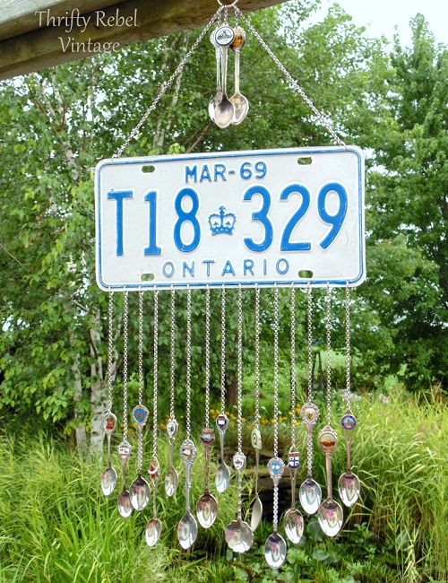 Craft Ideas for Old License Plates 14