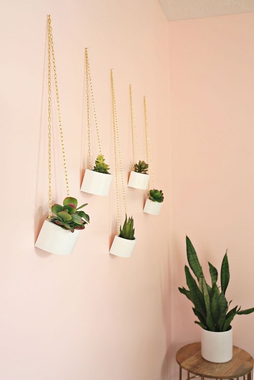 35+ Indoor Plant Wall Decor Ideas 5