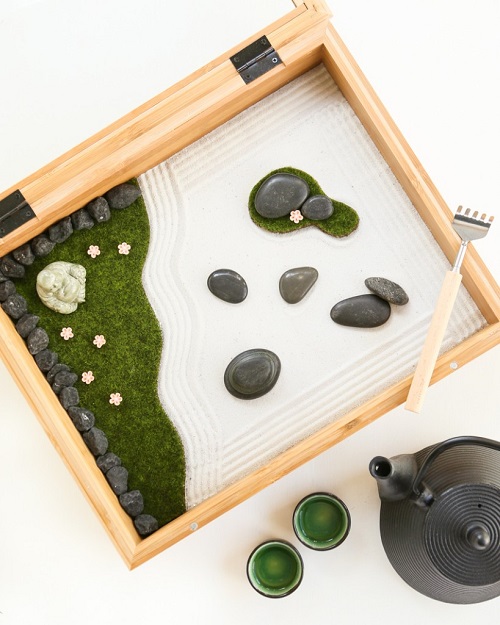Indoor Mini Zen Garden Ideas 6