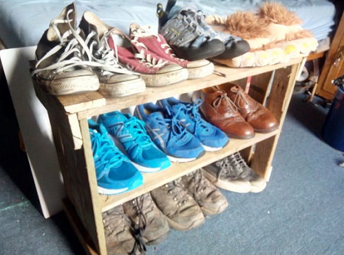 DIY Shoe Storage Ideas 21