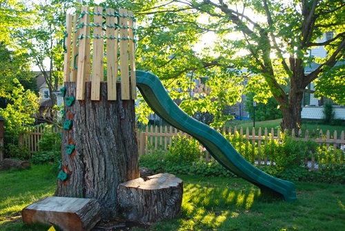 Tree Stump Ideas for Garden 8