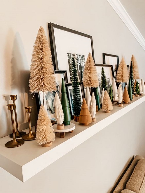How to Style Floating Shelves for the Holidays 1