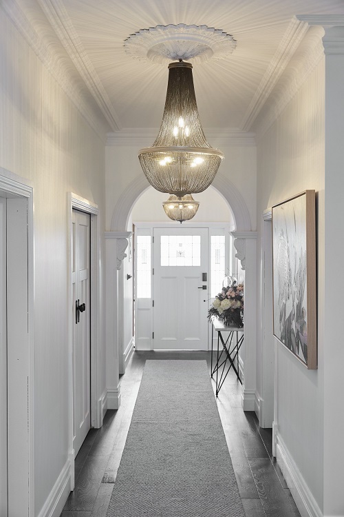 Use a Luxe Chandelier