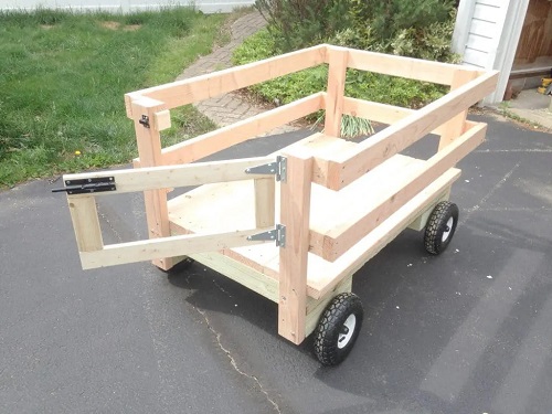 DIY Garden Cart Plans 5