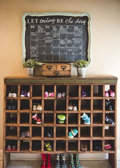 DIY Shoe Storage Ideas 13