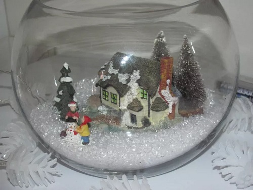 Creative Christmas Ideas With Fish Bowl 3